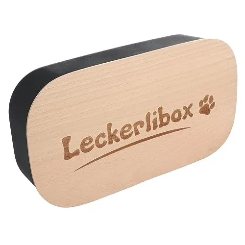 Spruchreif | Leckerlidose Hund Katze | Vorratsdose Tierfutter | Aufbewahrung Trockenfutter Hund Katze | Geschenke für Hundebesitzer und Katzenbesitzer | Leckerli Box