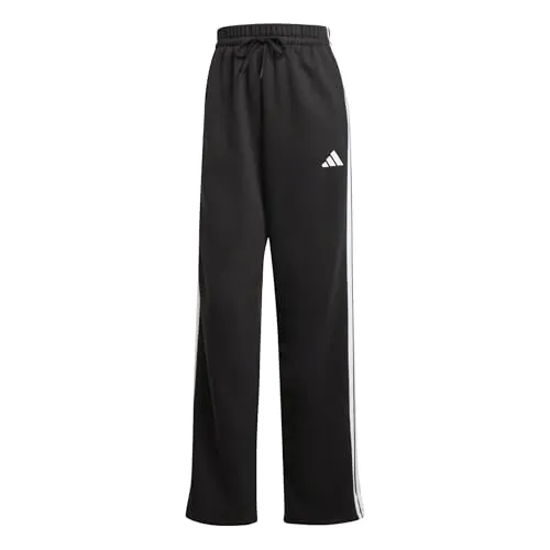 adidas Damen Essentials 3-Stripes Open Hem Fleece Pants von adidas