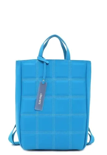 SURI FREY Bobby Backpack Turquoise - Damen-Rucksackhandtaschen, ideal für den Alltag mit gepolstertem Laptopfach und stilvollem Design, das zu vielen Outfits passt.