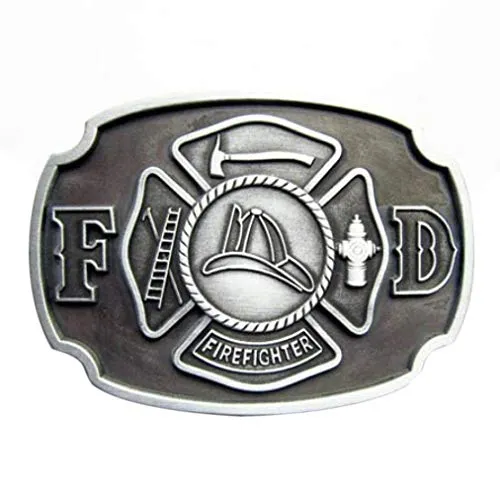 Buckle Firefighter, Feuerwehr, Gürtelschnalle