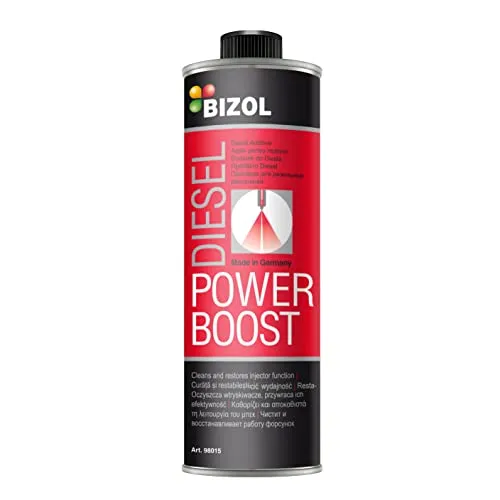BIZOL Diesel Power Boost Injektoren Reiniger, Diesel Zusatz, Kraftstoff Additiv, Diesel Systemreiniger 500 ml