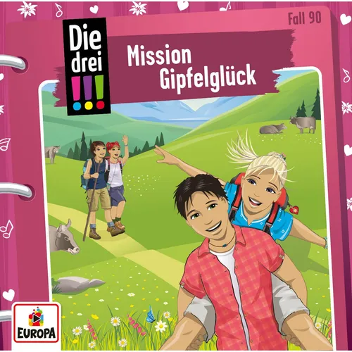 Europa Die drei DREI AUSRUFEZEICHEN 90 - Mission Gipfelglück (Mira Sol, Deutsch) (58836362)