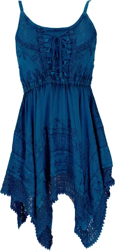 Besticktes indisches Minikleid Boho Chic von Guru-Shop