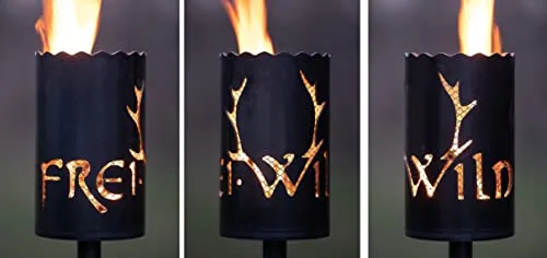 Frei.Wild Fackel mit Stiel und Feuerrollen - Freiwild von Mandelu