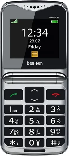 2G Smartphone Fold10 - Kompakt und Funktional - Smartphones & Handys: 5,59 cm (2.2 Zoll) TFT-Display, ideal für einfache Kommunikation und lange Akkulaufzeit mit 1000 mAh.