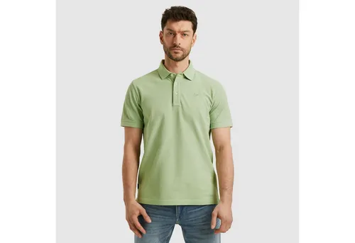 PME LEGEND Poloshirt Short sleeve polo pique garment dye mit Logo Stickerei