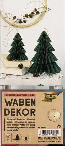 Weihnachtsbaumschmuck Grün von folia