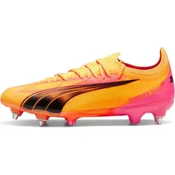 Puma Ultra Ultimate Mxsg Fußballschuhe Orange EU 40 - Sonstige Sportschuhe mit leichtem Ultraweave-Obermaterial für maximale Geschwindigkeit und Komfort auf dem Platz. Ideal für Kunstrasen und Naturrasen.