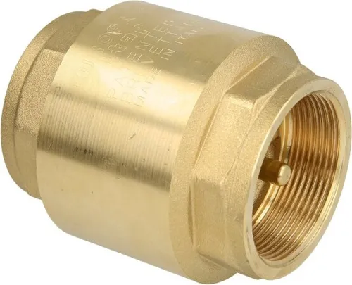 ITAP s.p.a. Absperrventil Messing-Rückschlagventil Typ Europa - goldfarben - Sonstige Elektroinstallationsartikel, langlebig aus Messing und ideal für zuverlässige Absperrungen in verschiedenen Größen.