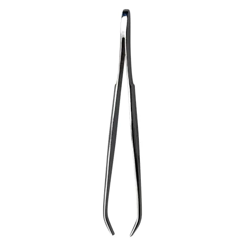 Sonnenschein by Hans Kniebes – Pinzette gekröpft mit abgewinkelten Schenkeln – 8 cm – Zupfpinzette aus Edelstahl