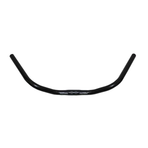 ergotec 15713031 Lenkerbügel Country Stahl, Ø 25,4mm, 590mm, 67°, schwarz