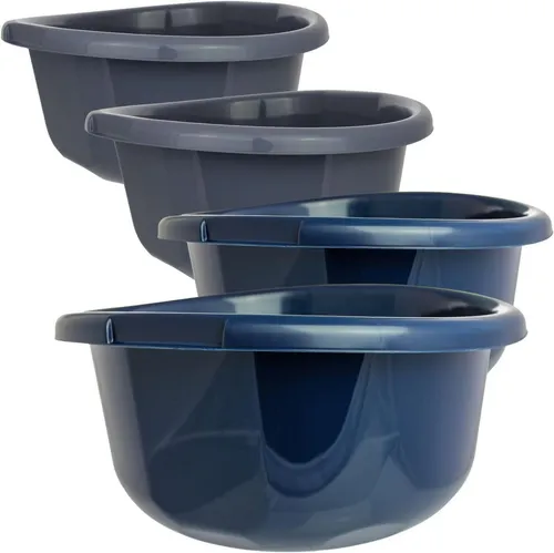 Centi Schüssel Schüssel-Set 20L Ø45cm, Kunststoff, (Set, 4-tlg), Große Rührschüsseln