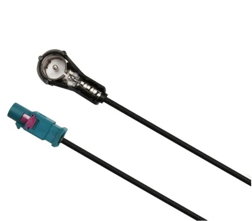 AIV Antennen-Adapter Fakra auf ISO Antennen-Stecker Auto-Radio für VW Seat Skoda