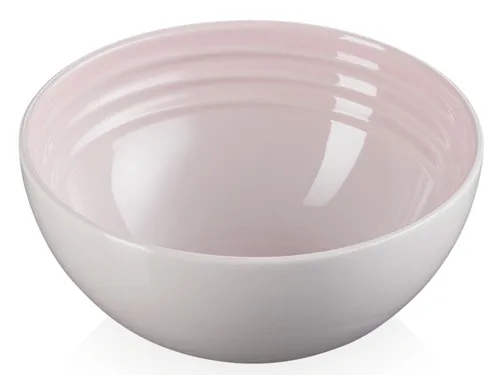 LE CREUSET Schale Creuset Snackschälchen shell pink 12 cm, Steinzeug emailliert, (Schüsseln & Schalen)