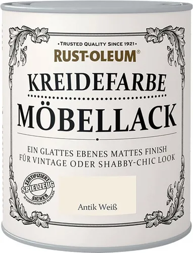 Rust-Oleum Kreidefarbe Möbellack 125 ml antik weiß
