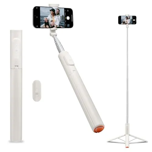 Spigen Selfiestick S541W Bluetooth Tripod Beżowy