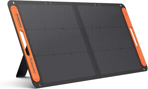 JACKERY Solarpanel Saga 100 - Solarpanel für Powerstations, bietet 100W Leistung für umweltfreundliche Energieversorgung unterwegs.