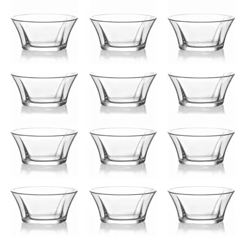LAV Glasschale Dip & Salat Dessertschale 250 ml 12 Stück
