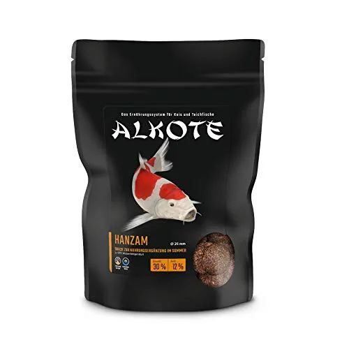AL-KO-TE Snacks zur Nahrungsergänzung zum Hauptfutter für Kois, Hanzam, 425 g