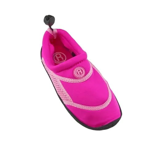 Rutscherlebnis Aqua-Schuhe schnelltrocknende Badeschuhe Unisex Wasserschuhe für Kinder (pink, EU Schuhgrößensystem, Grundschulkind, Numerisch, M, 32)