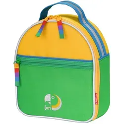 KLICKfix Lori Bag Green - Fahrradtasche für Kinder, ideal zum Transport von Kuscheltieren oder Snacks, mit optionalem KlickFix Halter, 20 x 9 x 23 cm, 2 l Volumen.