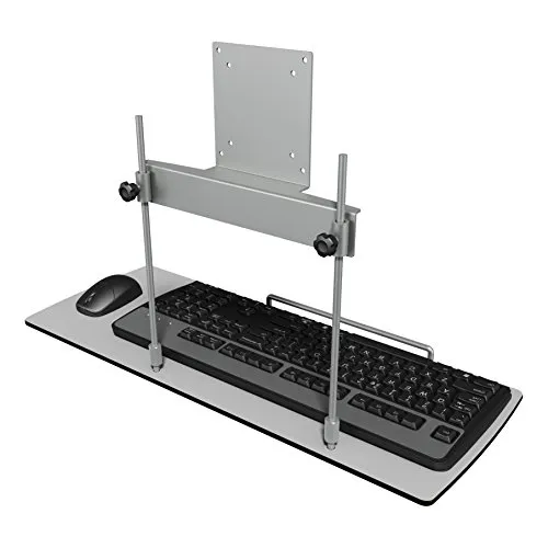 Dataflex 51.582 Tastatur- und Mausablage - Tastaturschublade aus Metall, höhenverstellbar für optimale Ergonomie, ideal für kompakte Arbeitsplätze und Informationseingabestationen.