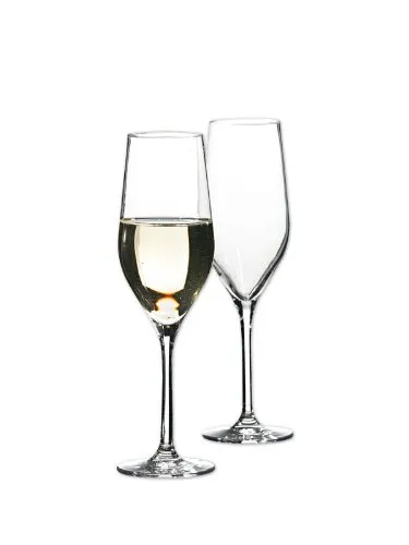 Bohemia Cristal Grand Gourmet Champagnerflöte - 6 Stück in Geschenkbox - Sektkelche aus hochwertigem Kristallglas mit 260 ml Fassungsvermögen, ideal für besondere Anlässe, elegant verpackt in einer stilvollen Geschenkbox.