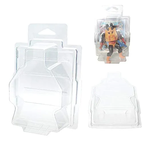 Morax Blister Aufbewahrungsbox für Master of The Universe Figuren (Motu) für Loose Figuren/Box Blase Action Figuren Collector zum Aufhängen (3er Set)