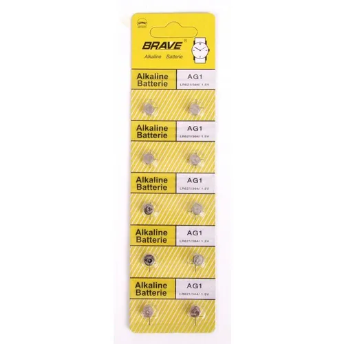 24x 10er Set Alkaline Knopfzellen LR621/364 - 1,5V AG1 - Einweg-Batterien für Armbanduhren, langlebig und zuverlässig mit 240 Stück für dauerhafte Einsatzbereitschaft.