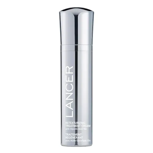 Lancer Retexturizing Treatment - Tagescreme mit 10 % Glykolsäure für ein dramatisches Peelingergebnis, reduziert Verfärbungen und verfeinert die Poren für ein frisches, erneuertes Hautbild.