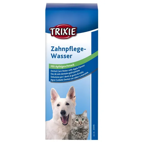 TRIXIE Wasser für die Zahnpflege 300ml - Zahnpflegewasser für Hunde und Katzen, fördert die Mundhygiene und reduziert Zahnsteinbildung effektiv.
