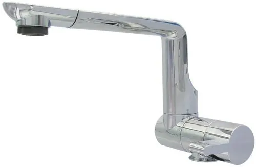 Comet Arona Wasserhahn mit Mikroschalter, Ø22mm - Waschtisch Wasserhahn mit praktischem Mikroschalter für komfortable Bedienung, ideal für moderne Badezimmer.