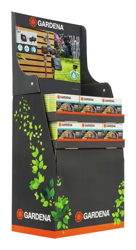 Produktbild Gardena Bewässerungssteuerung Select & 2-Wege-Verteiler Display
