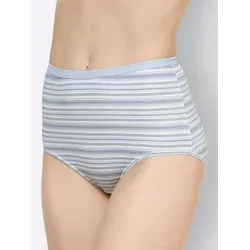 Witt Slip Taillenslip (4-St) blau|bunt 40