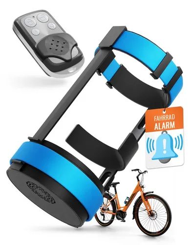 Fahrradalarm mit Flaschenhalterung