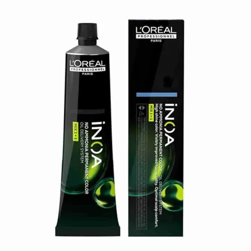 Produktbild L'Oréal Professionnel, iNOA5.26 Hellbraun schillernd rot, permanente Haarfarbe, ohne Ammoniak & Vegan, deckt bis zu 100% weißes Haar, strahlende Farbe & langanhaltend, 60 g