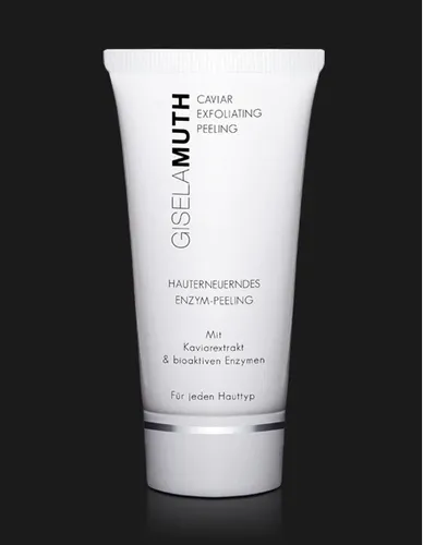 GISELA MUTH Caviar Exfoliating Peeling 50ml - Hochwertiges Gesichtspeeling mit Kaviar-Extrakt und bioaktiven Enzymen. Ideal zur sanften Exfoliation und für ein frisches Hautbild. Inhalt: 50 ml.