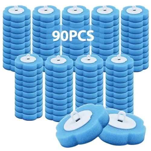 Stück Einweg Toilettenbürste,Disposable Toilet Brush Bad Badezimmer Upgrades Wohnung Toilettenbürste Set Zubehör 90
