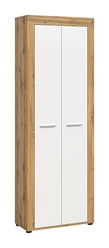 Schuhschrank Holzfarben, 64x191 cm - Hochwertiger Schuhschrank in Holzfarben, ideal für Ordnung in Ihrem Flur. Maße: 64x191 cm. Profitieren Sie von unserem 10€ Willkommens-Gutschein bei Newsletter-Anmeldung!