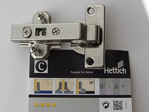 HKB Eckscharnier, Intermat 9936 W 90 Topfscharnier 35mm, für 90° Winkelanschläge, 1 Stück, 9125529