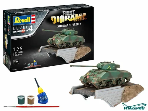 Revell Militär First Diorama Set Sherman Firefly 03299