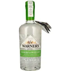 Warner's Elderflower Gin 40% Vol. 0,7l – Floraler Genuss
