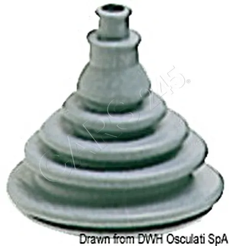 OSCULATI Kabeldurchlassbalg aus Gummi grau