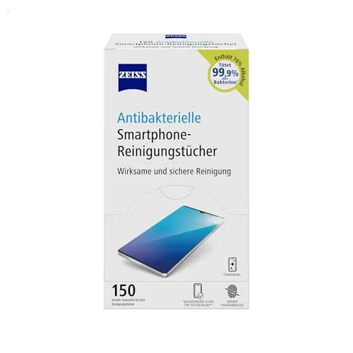 ZEISS Smartphone-Reinigungstücher 150 Stück