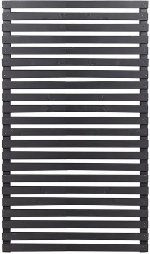 Produktbild Teilelement PLUS Tokyo 83 x 140 cm RAL 9005 schwarz