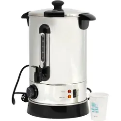 vidaXL Glühweinkocher 6,8L 2000W - Multikocher für Glühwein und mehr, leistungsstark mit 2000W, ideal für gesellige Abende und Feste, einfach zu bedienen!
