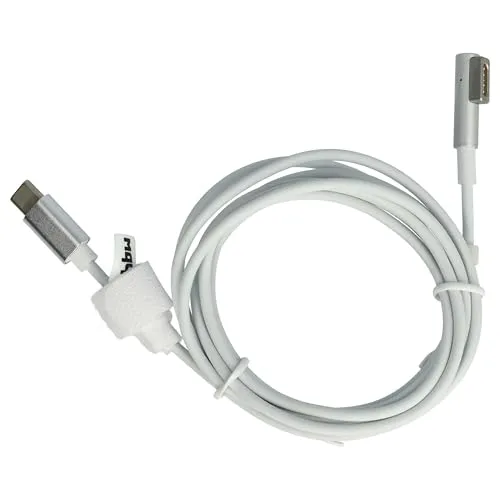 vhbw Adapterkabel USB Typ C auf MagSafe 1 kompatibel mit Apple MacBook 13.3