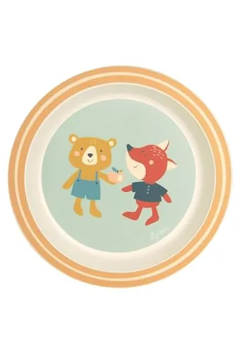 SIGIKID Teller Fuchs & Bär rPET 