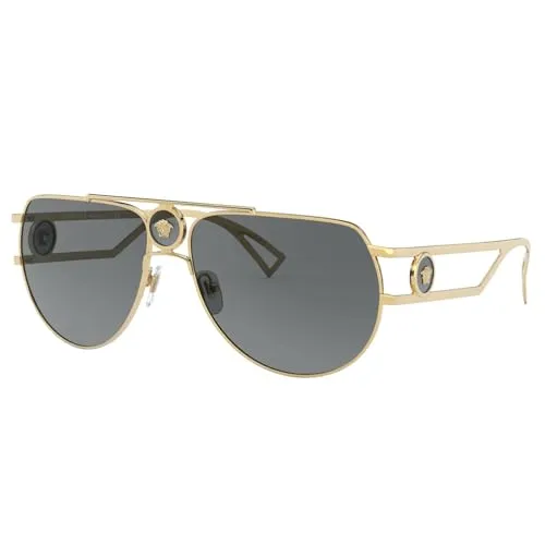 Versace 0VE2225 60 100287 Sonnenbrille, Unisex, Erwachsene, mehrfarbig, Einheitsgröße