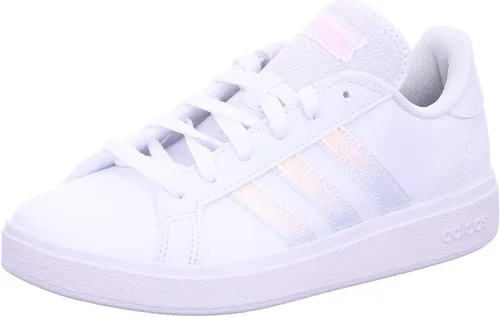 adidas Damen Grand Court Base 2.0 Shoes - Stylische Sneakers in Cloud White - Damen-Sneaker mit regulärer Passform und atmungsaktivem Textilfutter, ideal für den Alltag und Freizeit.